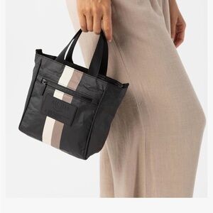 ALOHAS Black and Brown Women's Tote Bag crossbody